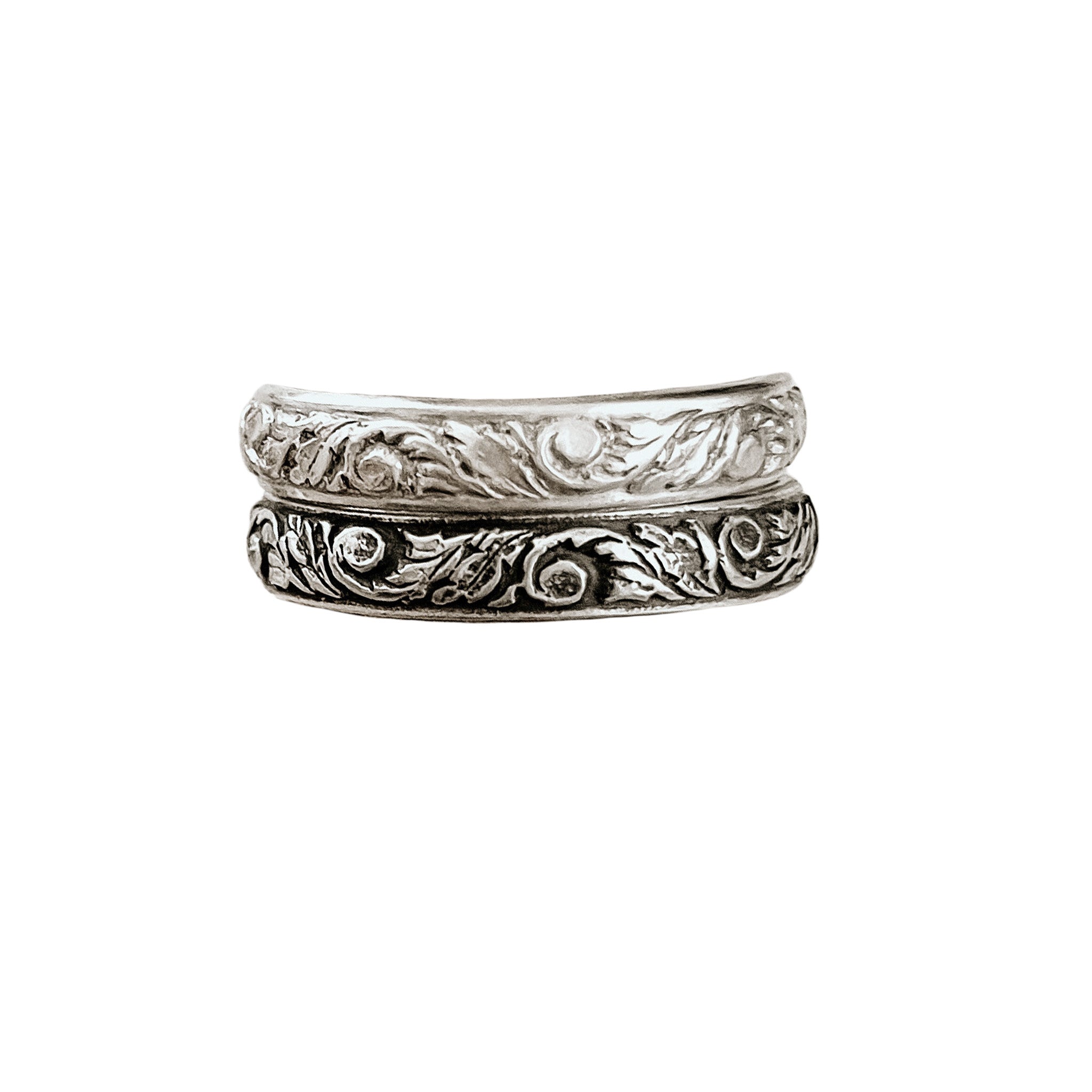 Aquamarine Stacking Ring Set Sterling Silver – Boho Magic Jewelry